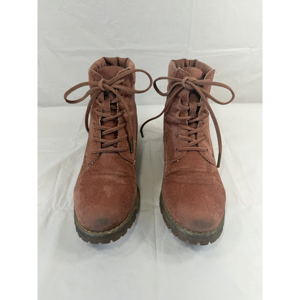 MI.IM 'SUNSET' size 7.5 Lace Up Hiker Combat Boot Bootie